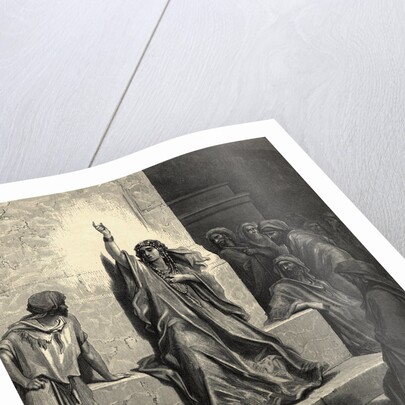 Illustration of Debora Singing Victory Song by Anonymous