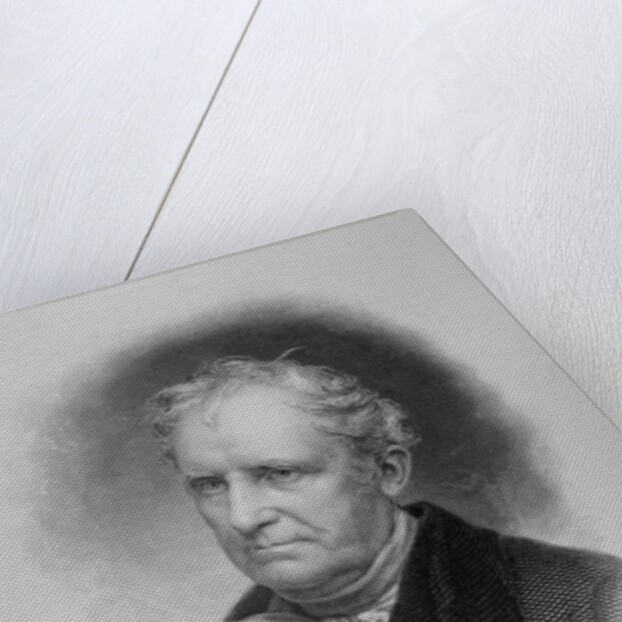 Drawing of Author James Fenimore Cooper by Anonymous