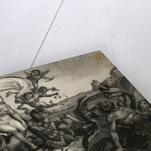 Goddess Venus Being Worshipped on Water by Anonymous