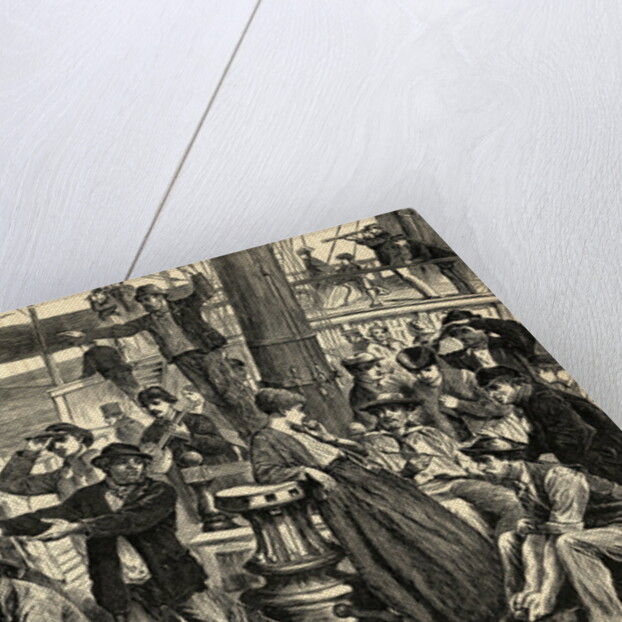 Emigrants on Shipdeck by Anonymous