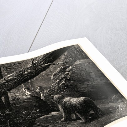 Men Bear Hunting in Rocky Mountains by Anonymous