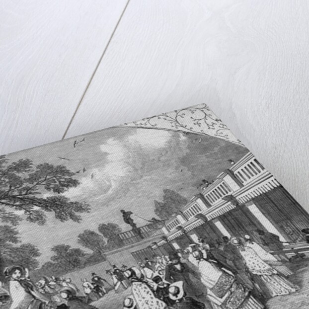 People Visiting Zoological Gardens by Anonymous
