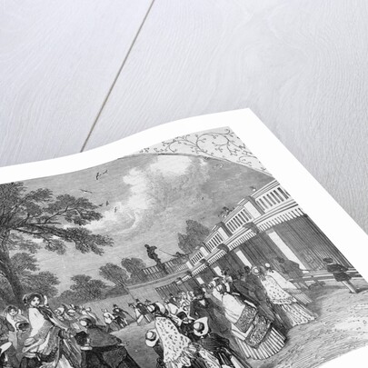 People Visiting Zoological Gardens by Anonymous