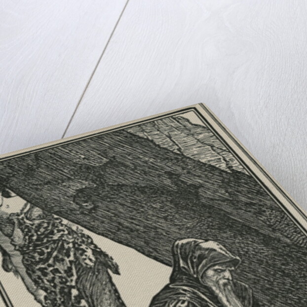 Vivien at Merlin's Descent by Anonymous