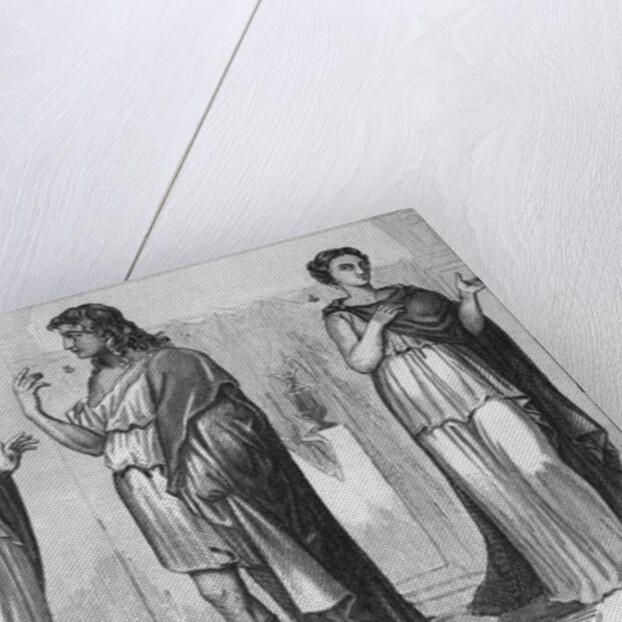 Four Figures of Ancient Greece by Anonymous