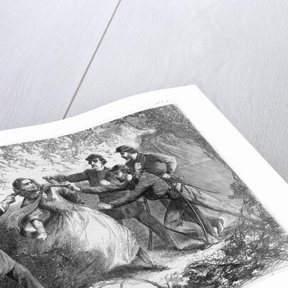 Men of Wilson Corps Capturing Jefferson Davis by Anonymous