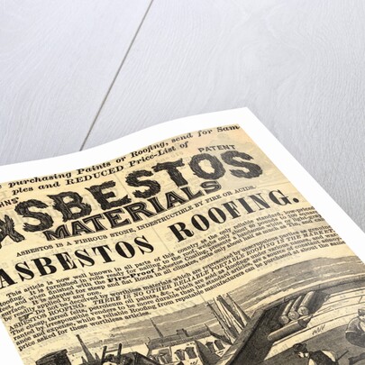 Advertisement for Asbestos Roof Paint by Anonymous