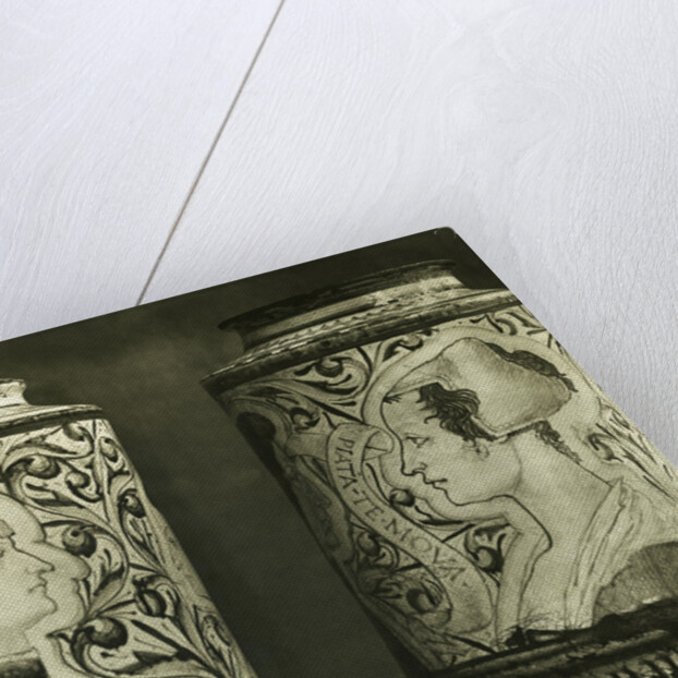 Pharmacy Pots of the 15th century by Anonymous