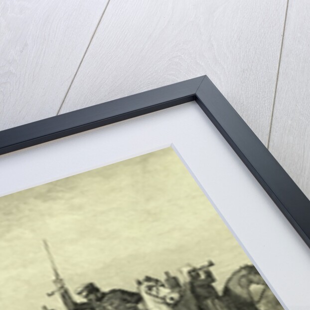 Battle During Indian Mutiny by Anonymous