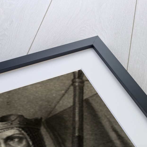 Portrait of King of France Louis VII by Anonymous