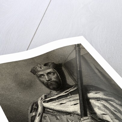 Portrait of King of France Louis VII by Anonymous