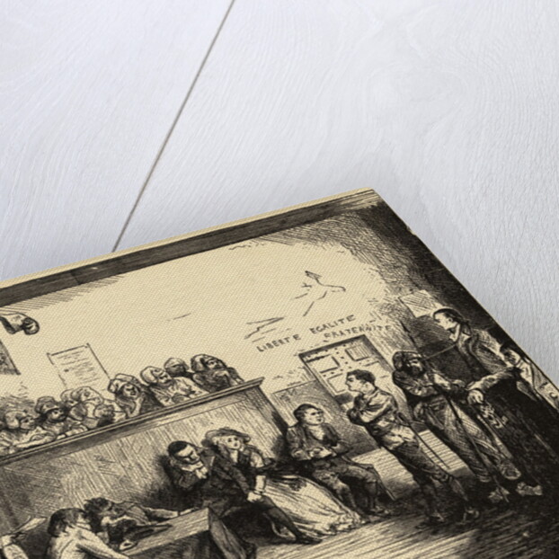 Illustration from Tale of Two Cities by Charles Dickens by Anonymous