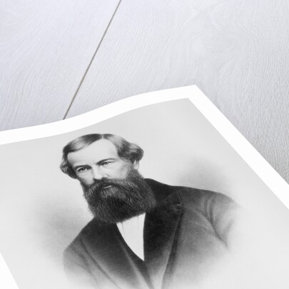 Early Portrait of Passenger Elevator Inventor E. G. Otis by Anonymous