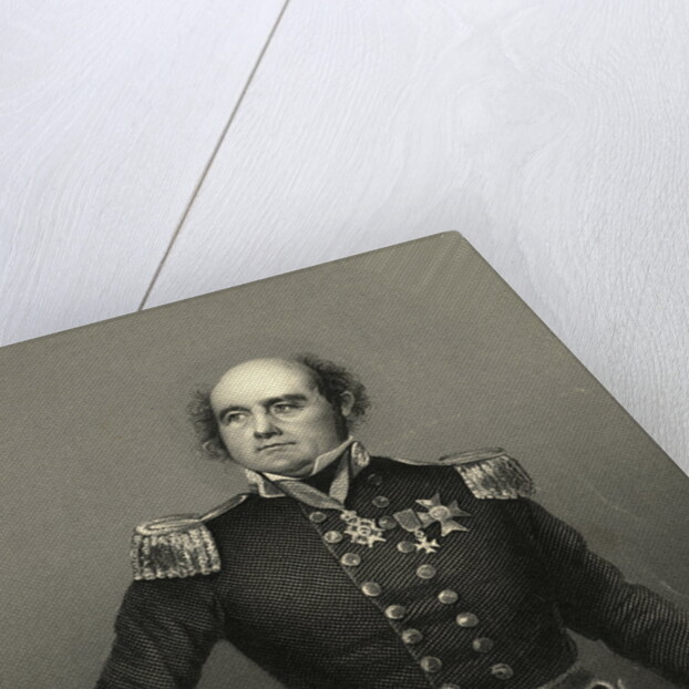 Portrait of Admiral Sir John Franklin by Anonymous