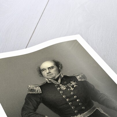 Portrait of Admiral Sir John Franklin by Anonymous