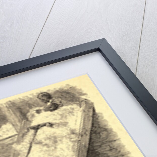 Early Illustration of the Cotton Gin by Anonymous