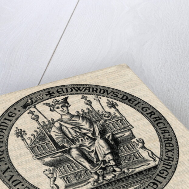 Medieval Seal of Edward I by Anonymous