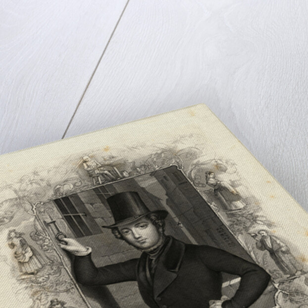 Portrait of Eugene Sue by Anonymous