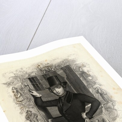 Portrait of Eugene Sue by Anonymous