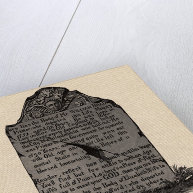 Obituary for William Bradford by Anonymous