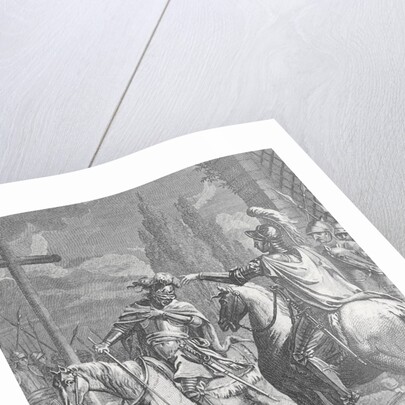 John de Baliol Commanding Battle Troops by Anonymous