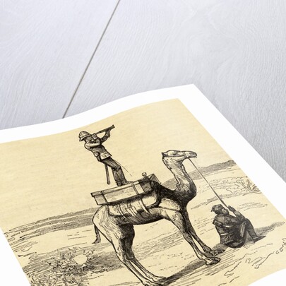 War in Sudan with an English General's Novel Lookout on Camel by Anonymous