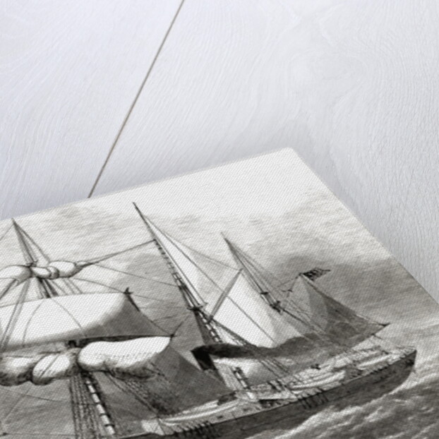 Ship with Charles Hall Expedition by Anonymous