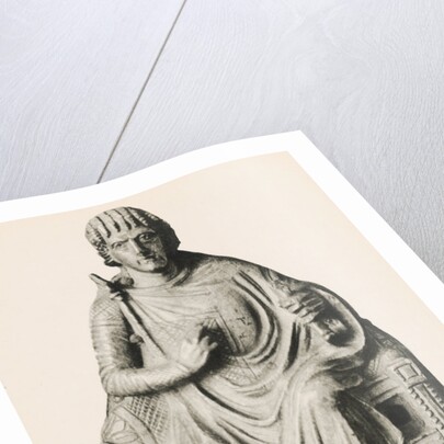 Ancient Statue in Ivory by Anonymous