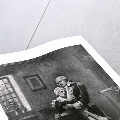 George Washington and His Mother Embracing by Anonymous