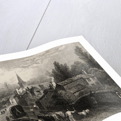 Illustrated View of Chipping Ongar in Essex by Anonymous