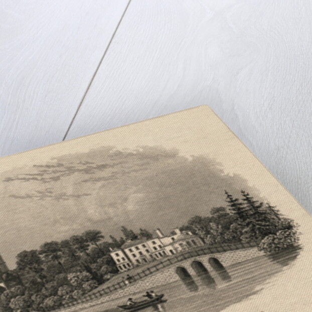 Illustrated View of Avon Bank of Stratford on Avon by Anonymous