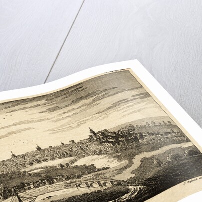 Illustrated South East View of Colchester by Anonymous