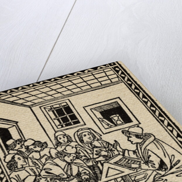 Interior of Medieval University by Anonymous