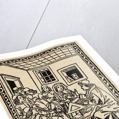 Interior of Medieval University by Anonymous