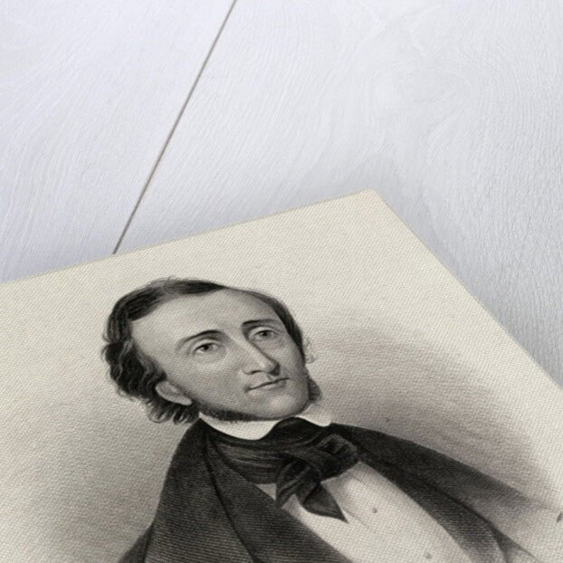 Portrait of Poet Edgar Allan Poe by Anonymous