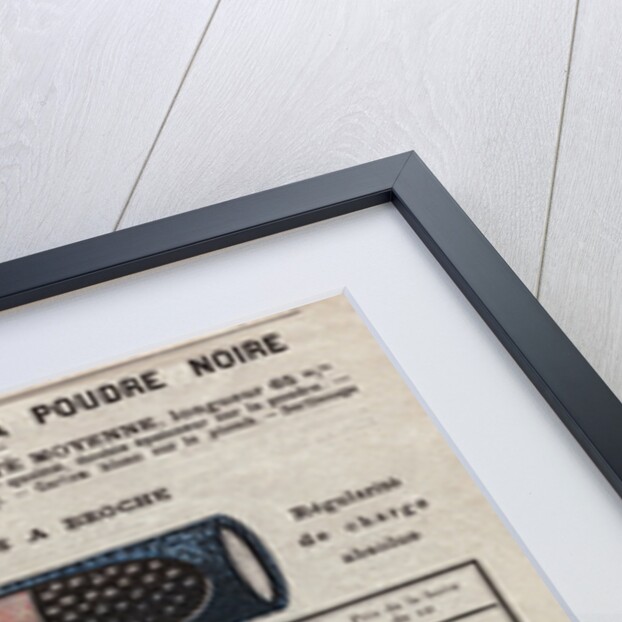 French Advertisement for Shotgun Cartridges by Anonymous