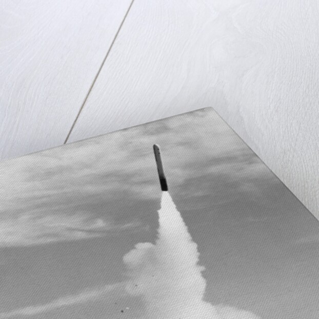 Weaponry Rocket Blasting into Sky by Anonymous