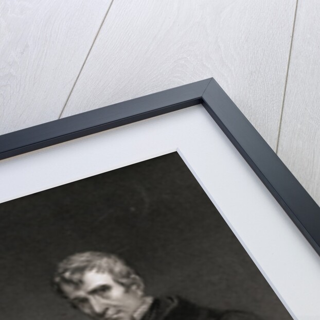 Illustration of President William Henry Harrison with Hat in Hand by Anonymous