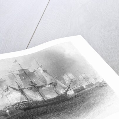 War Torn Ships of Plattsburg Bay by Anonymous