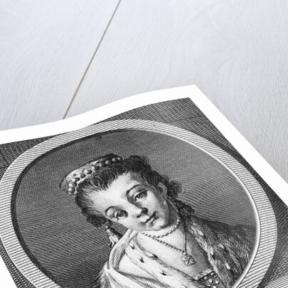 Portrait of Eudoxia, First Wife of Peter the Great by Anonymous