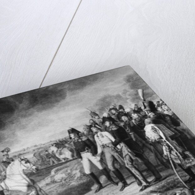 War Generals and Soldiers on Battle Scene by Anonymous