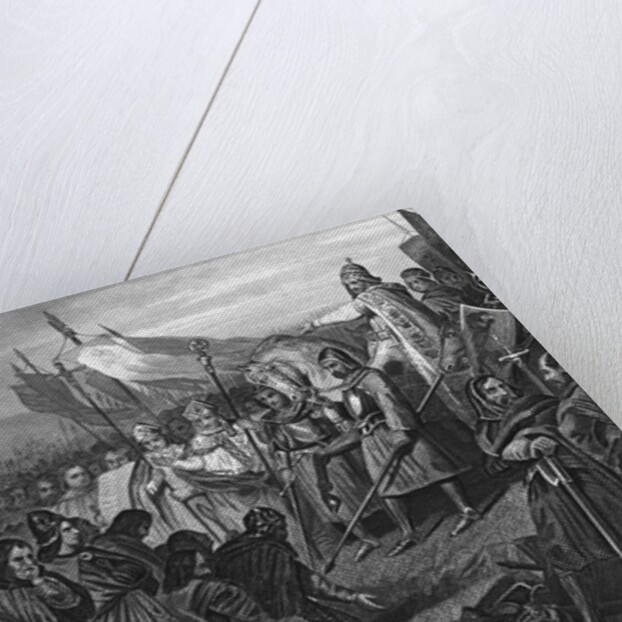 Illustration of Witkind's Submission to King Charlemagne by Anonymous