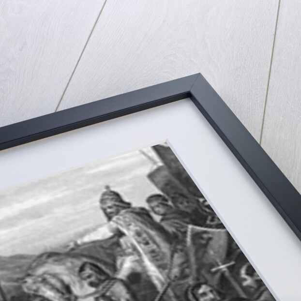 Illustration of Witkind's Submission to King Charlemagne by Anonymous