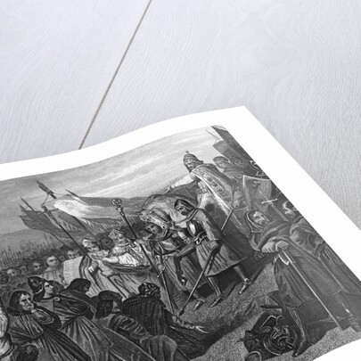 Illustration of Witkind's Submission to King Charlemagne by Anonymous