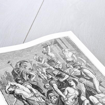 Varus Torturing German Tribes by Anonymous