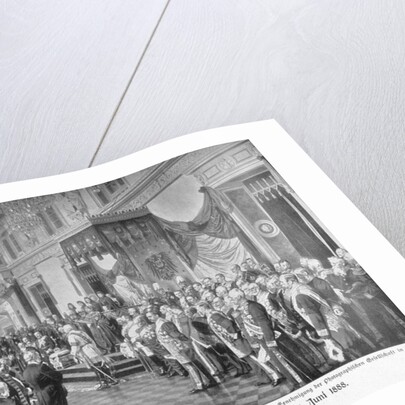 Opening of the Reichstages by Anonymous
