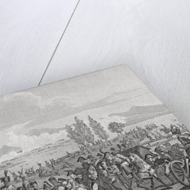 Illustration of Death of Battle of Essling by Anonymous