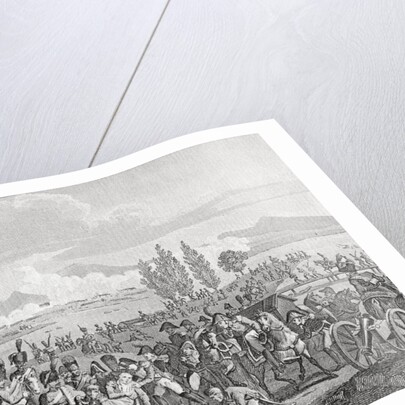 Illustration of Death of Battle of Essling by Anonymous
