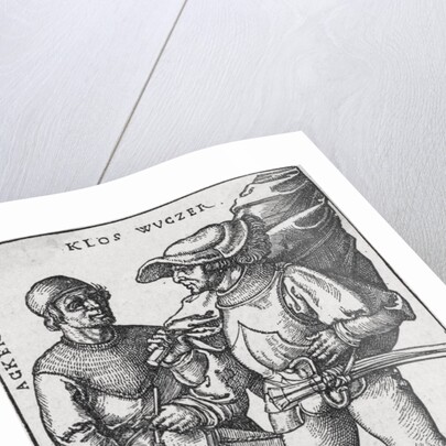 Illustration of Acker Concz and Klos Wuczer by Anonymous