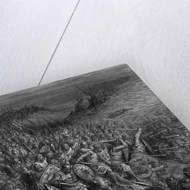 Crusaders Attacking the Saracens by Anonymous